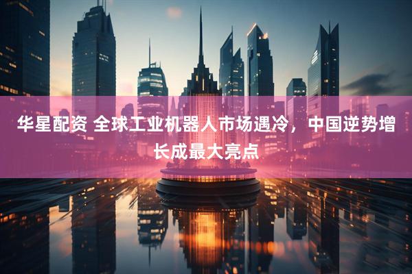 华星配资 全球工业机器人市场遇冷，中国逆势增长成最大亮点
